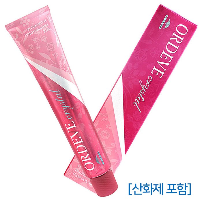 [밀본] 올디브 크리스탈 헤어 컬러 염색약 80g (새치/멋내기) [산화제 포함]